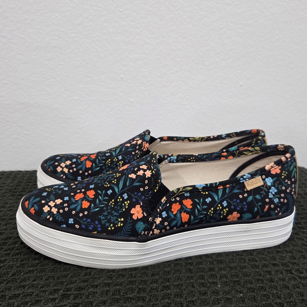 Floral Slip-On Women's Shoes